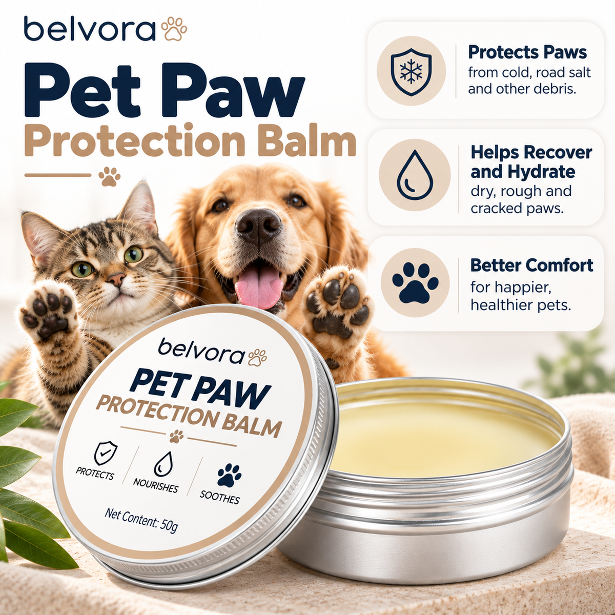 Pet Paw Protection Balm