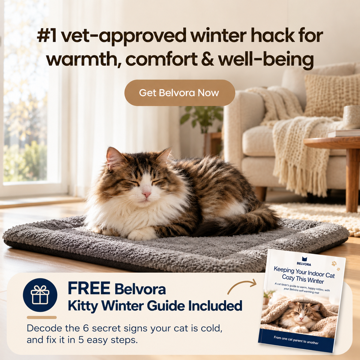 Self Warming Cat Heating Pad