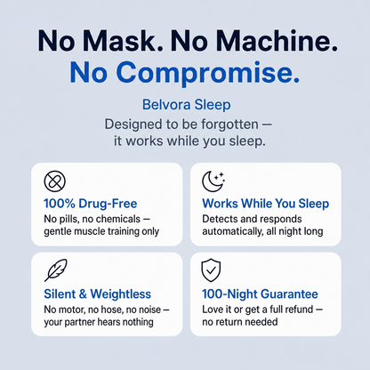 Belvora Sleep - Eliminates Snoring & Sleep Apnea